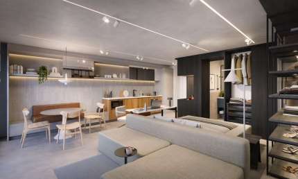 Ágio City Way - Vaca Brava - Studio Andar Alto Studio com 1 Quarto(s) e 1 banheiro(s) à Venda, 50 por R$ 835.000 no setor Setor Bueno IN23234
