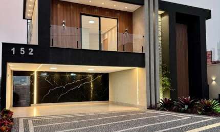 Sobrado 4 suítes Jardins Bolonha  Casa em Condomínio com 4 Quarto(s) e 5 banheiro(s) à Venda, 360 por R$ 2.300.000 no setor Jardins Bolonha AD23412