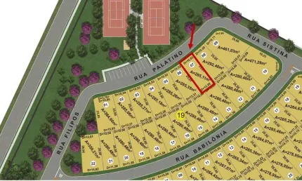 Ágio Jardins Roma _19-07 Lote à Venda, 285.11 por R$ 417.091,08 no setor Residencial Marília - Jardins Roma FL23642