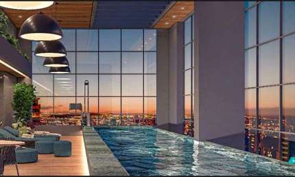 Ágio Apartamento 67m2  2 quartos 1 suíte Lux Oeste Setor Oeste Goiânia  Apartamento com 2 Quarto(s) e 2 banheiro(s) à Venda, 66.95 por R$ 723.000 no setor Setor Oeste AD23688