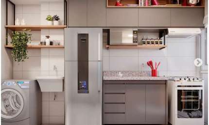 Ágio Apartamento 2 quartos NOVO! Apartamento com 2 Quarto(s) e 1 banheiro(s) à Venda, 44 por R$ 256.000 no setor Jardim Ipanema TA24038