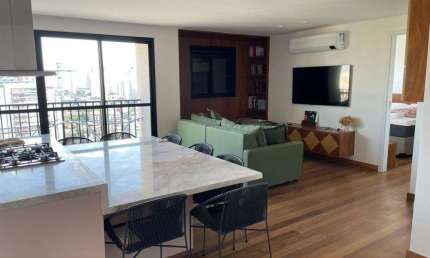 Id Vida Urbana Apartamento com 1 Quarto(s) e 2 banheiro(s) à Venda, 68 por R$ 860.000 no setor Setor Oeste IN24669