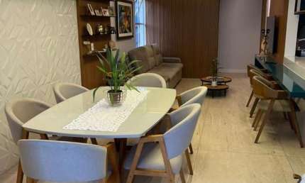 Apartamento mobiliado 3 suítes no Bueno Apartamento com 3 Quarto(s) e 3 banheiro(s) à Venda, 119 por R$ 1.300.000 no setor Setor Bueno TA25633