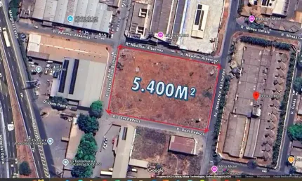 Quadra 5.400m² - Vila Santa - Aparecida de Goiânia Lote à Venda, 5408 por R$ 6.750.000 no setor Vila Santa AD26575