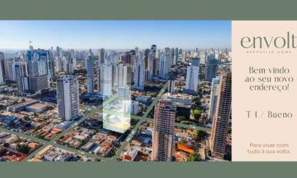 Ágio Apartamento 2Q no Bueno Apartamento com 2 Quarto(s) e 2 banheiro(s) à Venda, 62 por R$ 610.000 no setor Setor Bueno  TA27116