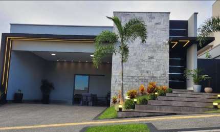 Casa Térrea Condomínio Jardins Bolonha Casa em Condomínio com 3 Quarto(s) e 2 banheiro(s) à Venda, 153 por R$ 1.180.000 no setor Jardins Bolonha TA27306
