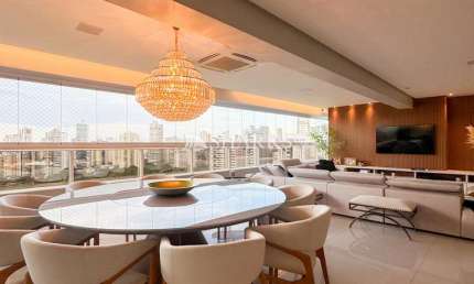 APARTAMENTO SETOR OESTE EM FRENTE AO LAGO DAS ROSAS Apartamento com 4 Quarto(s) e 6 banheiro(s) à Venda, 264 por R$ 3.600.000 no setor Setor Oeste AX27401