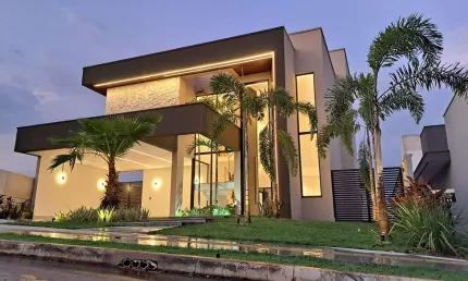 Sobrado Em Condomínio Portal Do Sol Golf Garden Casa em Condomínio com 4 Quarto(s) e 5 banheiro(s) à Venda, 270 por R$ 2.350.000 no setor Residencial Goiânia Golfe Clube IN27445