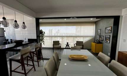 APARTAMENTO MOBILIADO 3 SUÍTES - SETOR BUENO Apartamento com 3 Quarto(s) e 3 banheiro(s) à Venda, 100 por R$ 990.000 no setor Setor Bueno ST27411