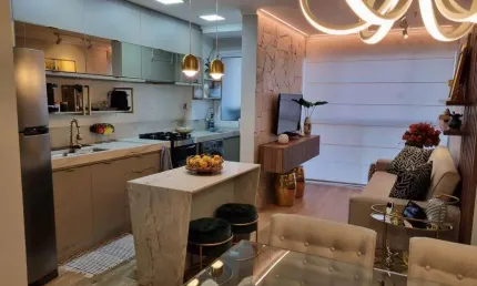 Metropolitan barcelona  apartamento com 2 quarto(s) e 1 banheiro(s) à venda, 52 por r$ 680.000 no setor jardim goias ax27494