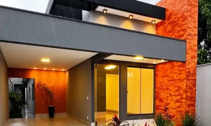Casa Térrea 3 quartos com suite alto padrão. Casa de Rua com 3 Quarto(s) e 2 banheiro(s) à Venda, 133 por R$ 650.000 no setor Vila Oliveira IN27894