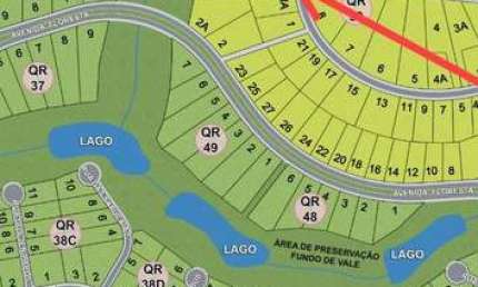 Terreno no Aldeia do Vale Lote à Venda, 5336 por R$ 2.500.000 no setor Residencial Aldeia do Vale AU26741