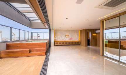 COBERTURA 4 SUÍTES / 324m² COM PISCINA E CHURRASQUEIRA A CARVÃO NA VARANDA - SETOR MARISTA  Cobertura com 4 Quarto(s) e 6 banheiro(s) à Venda, 324 por R$ 5.200.000 no setor Setor Marista AD27964