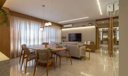 Apartamento Ed. On Marista com 3 suites Mobilado Apartamento com 3 Quarto(s) e 4 banheiro(s) à Venda, 114 por R$ 1.390.000 no setor Setor Marista AU26804