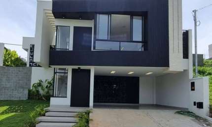 Semi-sobrado de luxo no Jardins Bolonha Sobrado com 4 Quarto(s) e 5 banheiro(s) à Venda, 225 por R$ 1.950.000 no setor Jardins Bolonha AV28300