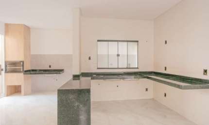 Casa 3 Quartos com Área Gourmet e Acabamento Premium – Setor Alvorada Oeste - Aparecida de Gyn Casa de Rua com 3 Quarto(s) e 2 banheiro(s) à Venda, 118.55 por R$ 350.000 no setor Alvorada Oeste IN2853