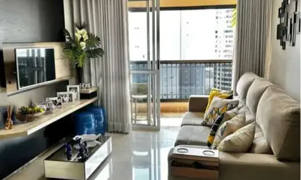 Apartamento reformado próximo ao Parque Flamboyant Apartamento com 3 Quarto(s) e 2 banheiro(s) à Venda, 85 por R$ 685.000 no setor Jardim Goiás IN27372