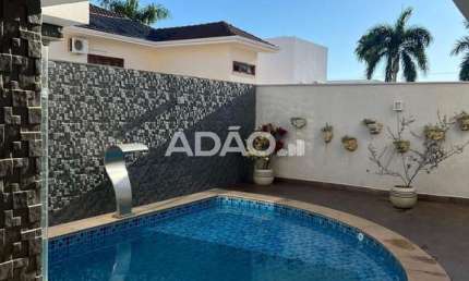Sobrado condomínio fechado Jardins Madri  Casa em Condomínio com 5 Quarto(s) e 7 banheiro(s) à Venda, 331 por R$ 2.300.000 no setor Jardins Madri AD29235