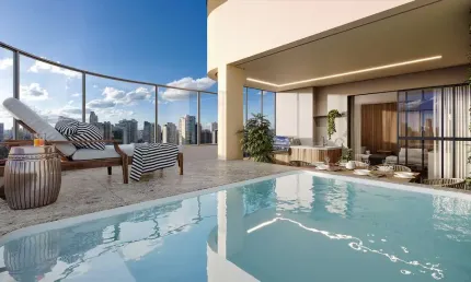 Ágio APTO LAGO AREIÃO  com 02 SUITES - ANDAR ALTO Apartamento com 2 Quarto(s) e 3 banheiro(s) à Venda, 75 por R$ 650.000 no setor Setor Pedro Ludovico AD29578