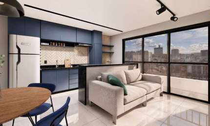 Apartamento 1 Quarto Mobiliado e Decorado - RITMO BUENO Apartamento com 1 Quarto(s) e 1 banheiro(s) à Venda, 45.81 por R$ 600.000 no setor Setor Bueno IN29709