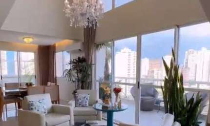 DUPLEX 215M² - MOBILIADO - SETOR BUENO Apartamento Duplex com 3 Quarto(s) e 4 banheiro(s) à Venda, 215 por R$ 2.300.000 no setor Setor Bueno AD29782