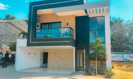 Condomínio Fechado de Luxo Jd. Europa com Sobrados 3 e 4 Suítes Casa em Condomínio com 3 Quarto(s) e 4 banheiro(s) à Venda, 170 por R$ 1.450.000 no setor Jardim Florenca AU30073