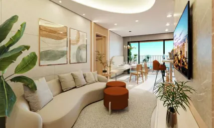 Ágio Apartamento de 2 Quartos no Setor Marista ( Invite Marista Apartments)  Apartamento com 2 Quarto(s) e 3 banheiro(s) à Venda, 76.38 por R$ 852.000 no setor Setor Marista TA29690