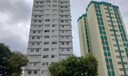 Apartamento com 3 quartos  Colemar Natal e Silva [VILA NOVA] Goiânia Apartamento com 3 Quarto(s) e 2 banheiro(s) à Venda, 80.52 por R$ 310.000 no setor setor Colemar Natal e Silva AD29633
