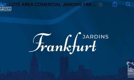 Ágio Lote comercial no Jardins Frankurt bem localizado Área / Terreno à Venda, 759.97 por R$ 921.000 no setor Jardins Frankfurt AD14465