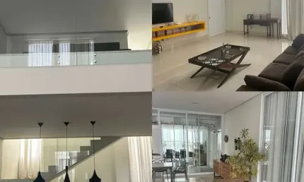 LINDO  Sobrado NO ALPHAVILLE ARAGUAIA  Casa em Condomínio com 4 Quarto(s) e 6 banheiro(s) à Venda, 352.09 por R$ 4.000.000 no setor Alphaville Flamboyant Residencial Araguaia AD29256