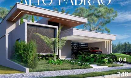 CASA TÉRREA NO JARDIM ATLÂNTICO Casa de Rua com 4 Quarto(s) e 5 banheiro(s) à Venda, 248 por R$ 1.790.000 no setor Jardim Atlântico AV30582
