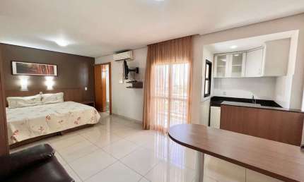 Flat no Cristal Place Flat com 1 Quarto(s) e 1 banheiro(s) à Venda, 35 por R$ 255.000 no setor Setor Pedro Ludovico IN30967