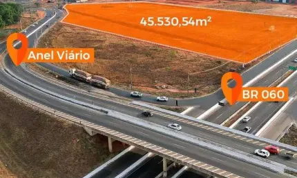 ÁREA BR 060 Área / Terreno à Venda, 45530.54 por R$ 31.880.000 no setor Condomínio Anhanguera AV30933