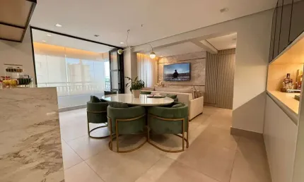 Lindo apartamento Praca sudoeste Apartamento com 3 Quarto(s) e 2 banheiro(s) à Venda, 75 por R$ 569.000 no setor Vila Lucy AD31442
