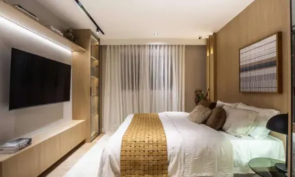 Ágio Apartamento 3Q Setor Bueno ( Ágio ) Wish 37 Apartamento com 3 Quarto(s) e 2 banheiro(s) à Venda, 79 por R$ 759.565,45 no setor Setor Bueno TA31589
