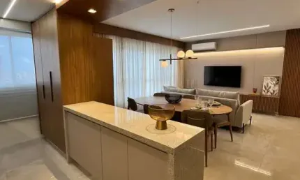 Vendo On Marista mobiliado e decorado - 115 m² Apartamento com 3 Quarto(s) e 4 banheiro(s) à Venda, 115 por R$ 1.350.000 no setor Setor Marista AX21396