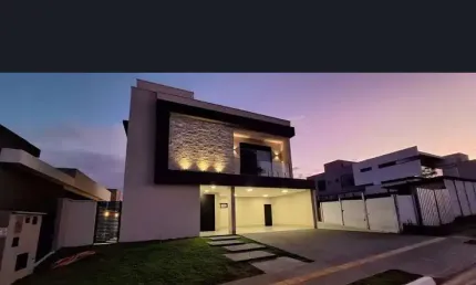 Sobrado com 312m² terreno de 421m² no Condomínio Portal do Sol Garden. Casa em Condomínio com 4 Quarto(s) e 5 banheiro(s) à Venda, 312 por R$ 2.980.000 no setor Residencial Goiânia Golfe Clube	 TA3176