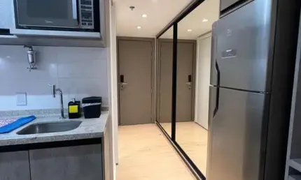 Blend  28m2 mobiliado  studio com 1 quarto(s) e 1 banheiro(s) à venda, 28 por r$ 390.000 no setor setor marista vn31929