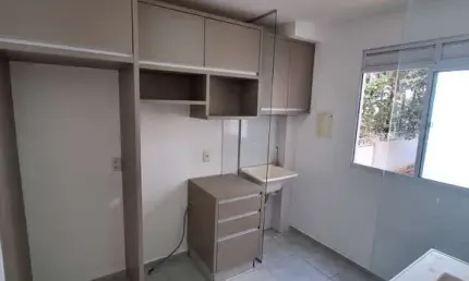 Apartamento 2 quartos com armários na região do jardim bela vista, gran cielo apartamento com 2 quarto(s) e 1 banheiro(s) à venda, 42 por r$ 225.000 no setor chácaras bela vista fl32032