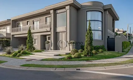 Sobrado com 4 dormitórios à venda, 480 m² por r$ 5.300.000,00 - swiss park - campinas/sp