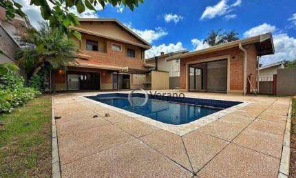 Casa com 4 dormitórios à venda, 400 m² por R$ 3.700.000,00 - Residencial Barão do Café - Campinas/SP