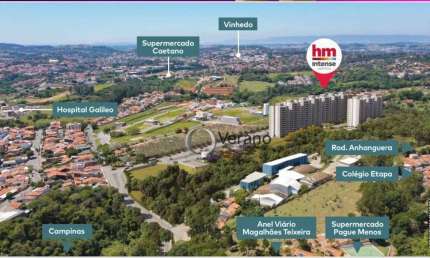 Apartamento com 2 dormitórios à venda, 53 m² por R$ 335.000,00 - Vila Pagano - Valinhos/SP