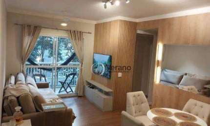 Apartamento com 3 dormitórios à venda, 70 m² por R$ 565.000,00 - Premiere Morumbi - Paulínia/SP
