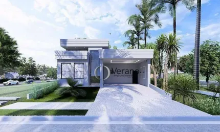 Casa com 3 dormitórios à venda, 202 m² por R$ 1.890.000,00 - Condomínio Residencial Santorini - Paulínia/SP