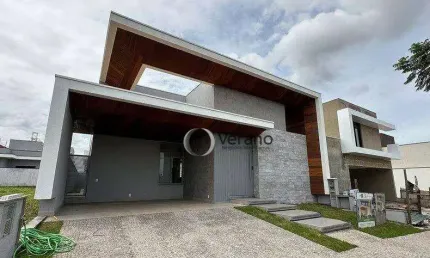 Casa com 4 dormitórios à venda, 211 m² por R$ 2.250.000,00 - Condomínio Residencial Santorini - Paulínia/SP