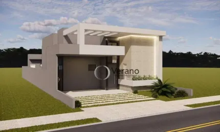 Casa com 3 dormitórios à venda, 201 m² por R$ 1.930.000,00 - Condomínio Residencial Santorini - Paulínia/SP