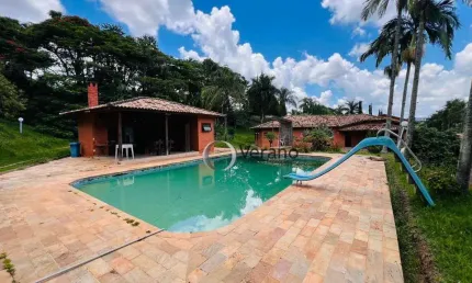 Chácara com 4 dormitórios à venda, 15483 m² por R$ 5.500.000,00 - Chácaras São Bento - Valinhos/SP