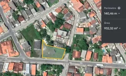 Terreno à venda, 932 m² por R$ 750.000 - Alvorada Dias d'Ávila - Dias d'Ávila/BA