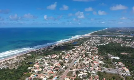 Terreno à venda, 1000 m² por r$ 1.500.000,00 - barra do jacuípe - camaçari/ba