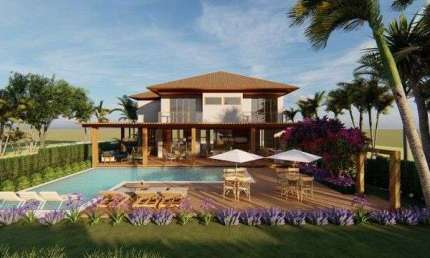 Casa com 7 dormitórios à venda, 470 m² por R$ 4.000.000,00 - Praia do Forte - Mata de São João/BA